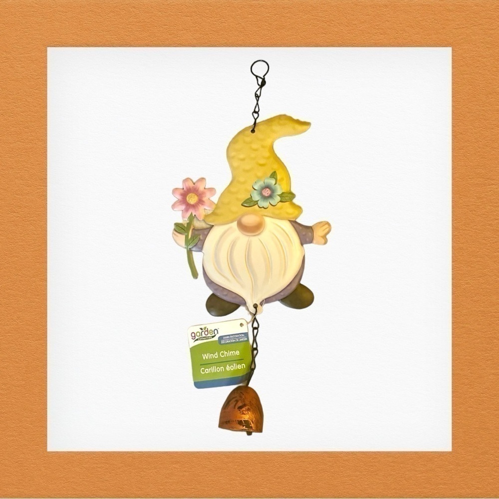 Gnome wind chime (NWT)